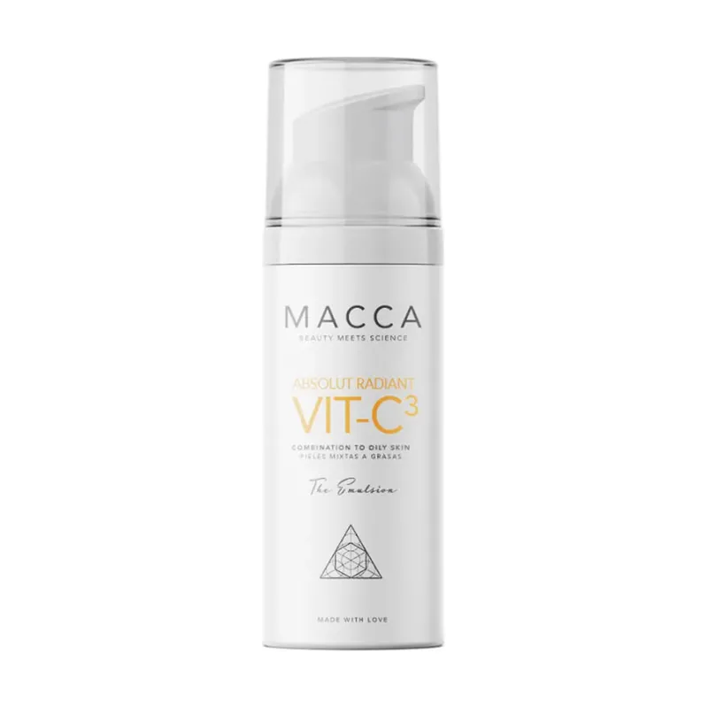 Macca ABSOLUT RADIANT VIT-C3 emulsion combination to oily skin 50 ml