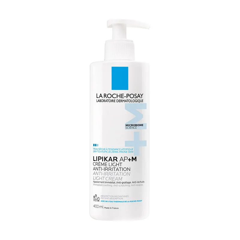 La Roche-Posay LIPIKAR BAUME LIGHT AP+M bálsamo de triple acción reparadora 400 ml