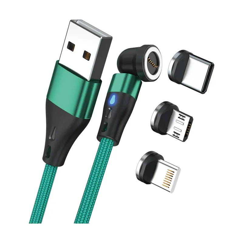 Realpower MagneticCharge3 cable USB 2 m USB A