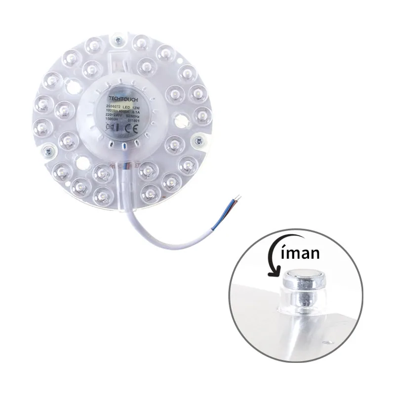 Techtouch Módulo led surf redondo 12w d.12,5cm 4000k