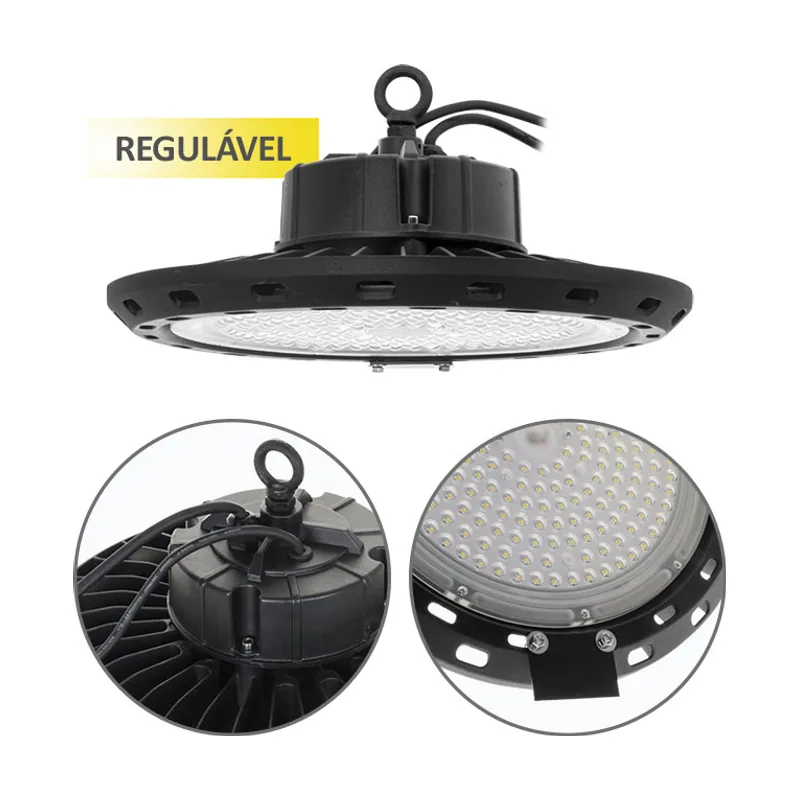 Techtouch Campana supervision luz regulable ip65 1x150w