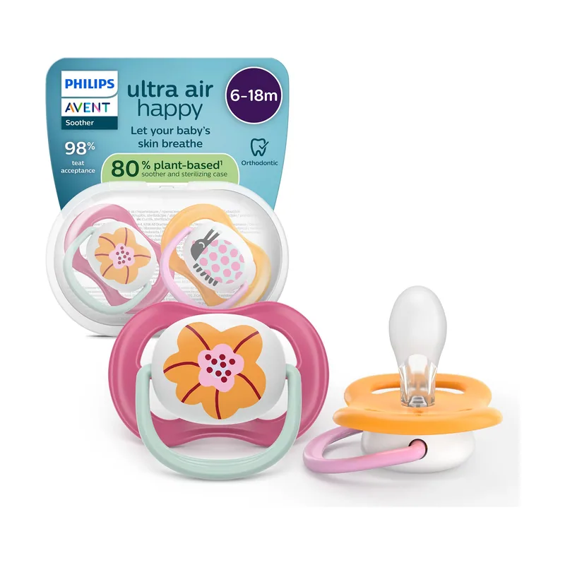 Philips Avent chupetes ultra air diseño anatómico