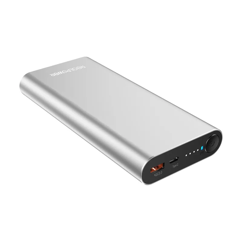 Realpower PB-20000PD Pro 20000 mAh Aluminio
