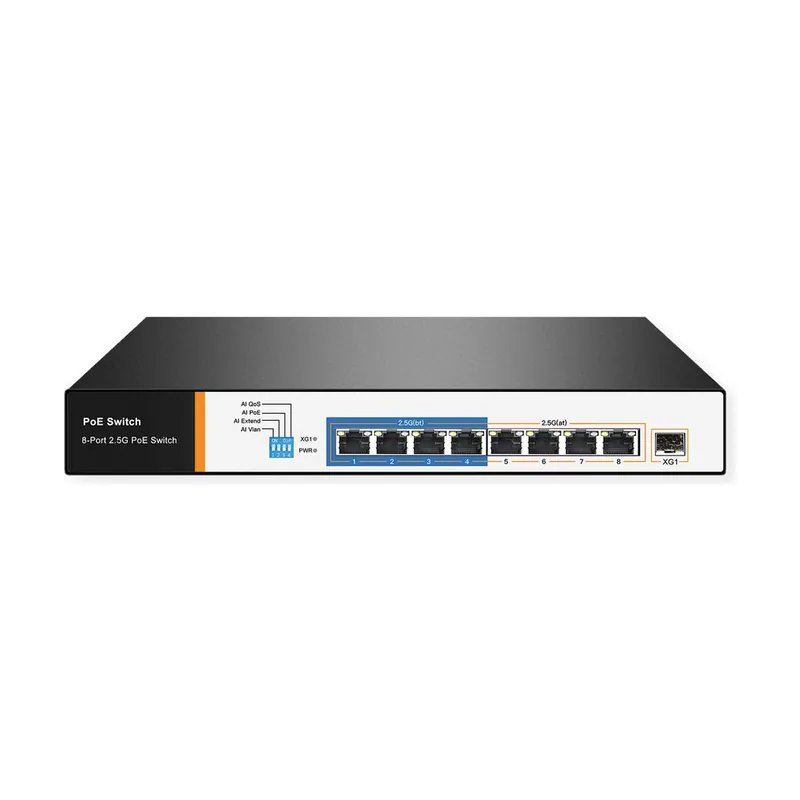 Value 21.99.1189 switch 2.5G Ethernet 100/1000/2500 Energía sobre Ethernet PoE 1U