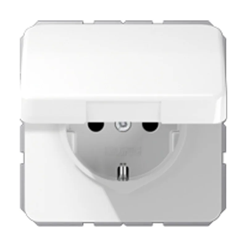 Jung CD 1520 BFKL WW caja de tomacorriente Tipo F