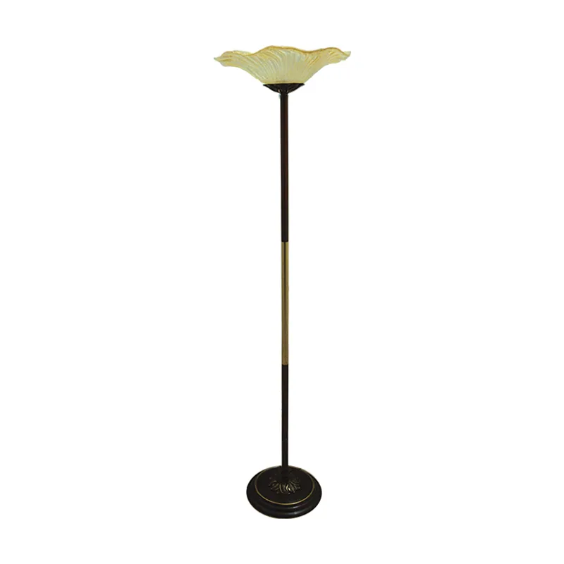 Lumit pie peruggia 1xe27 al.164xd.42cm cuero