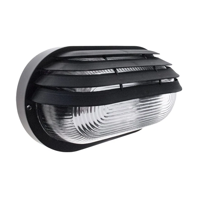 Lumit Aplique caima grande ip44 1xe27 l.27xan.11,5xal.15cm policarbonato