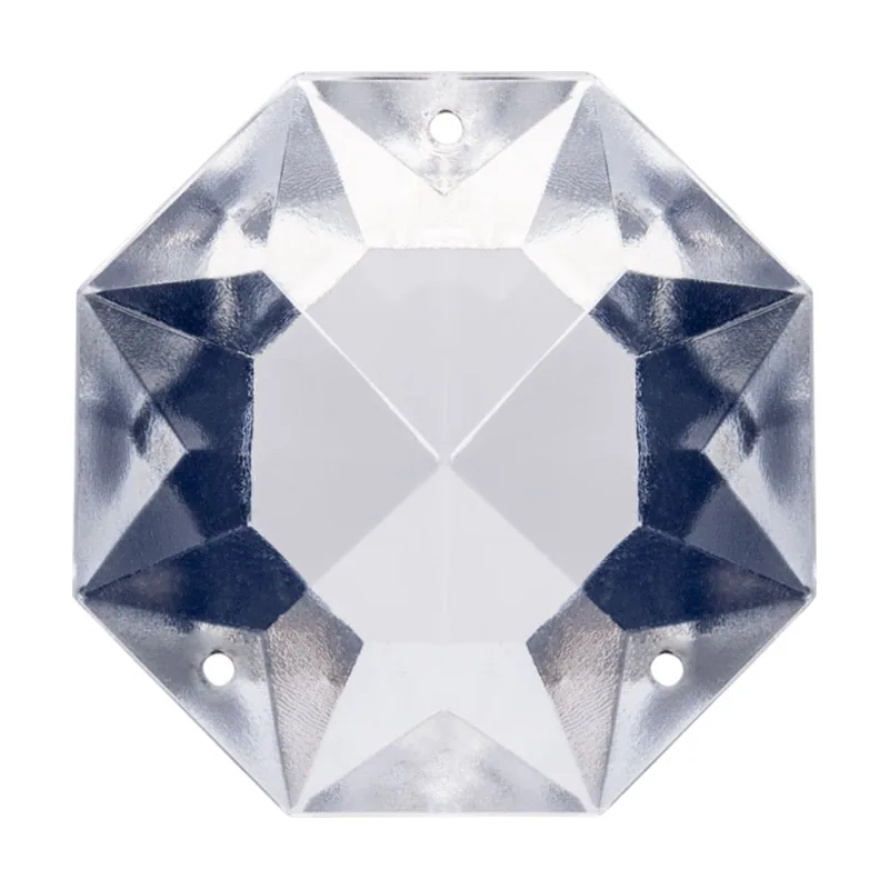 Sar cell Piedra octógono de cristal d.2,2cm 3 taladros