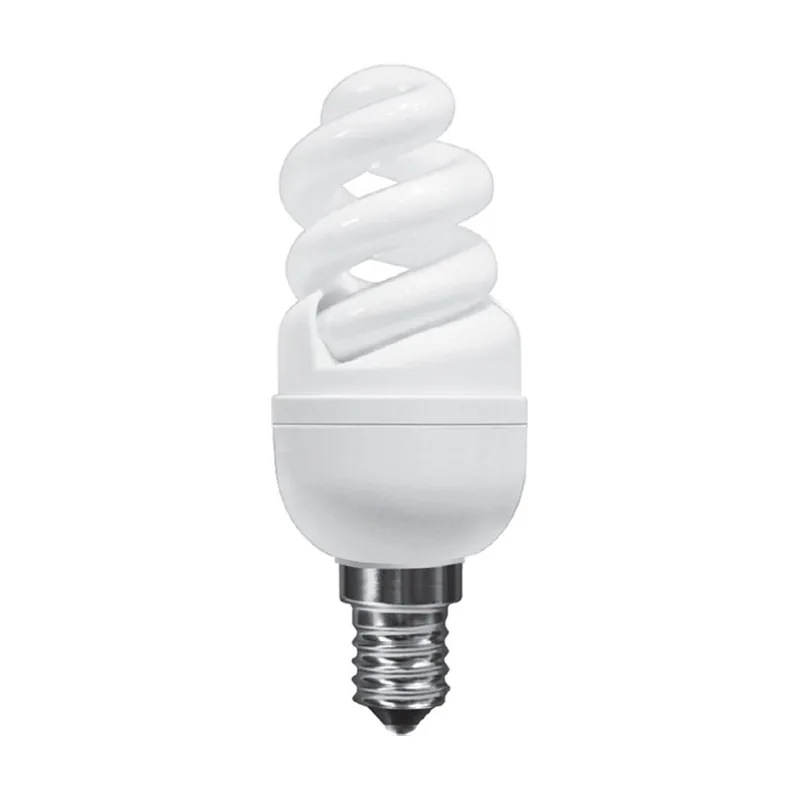 Luxram Bombilla e14 fino espiral super mini supreme