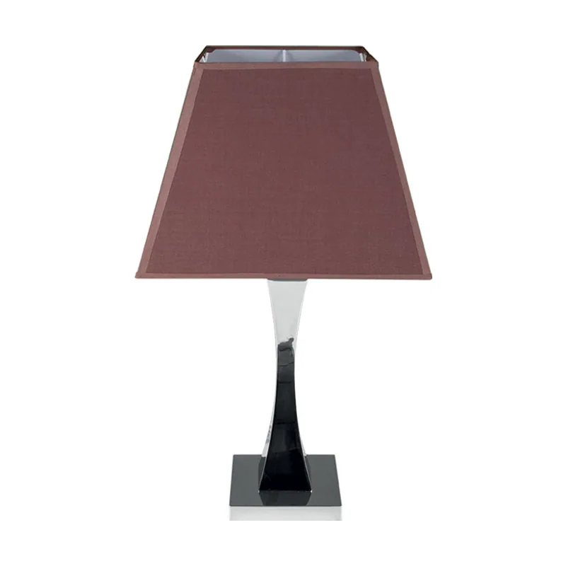 Lumit corinne 1xe27 l.33xan.33xal.65cm marron/cromo