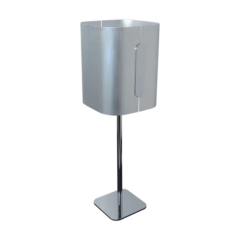 Lumit elegance 1xe14 l.16,5xan.16,5xal.51cm plata/cromo