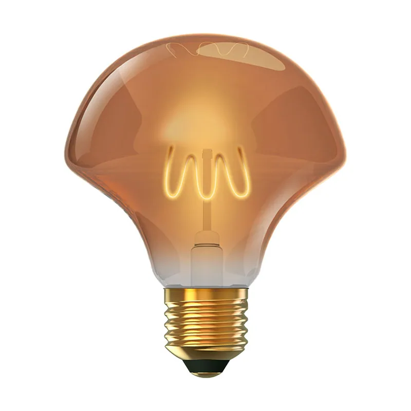 Luxram Bombilla e27 grueso flor classic decoled d125
