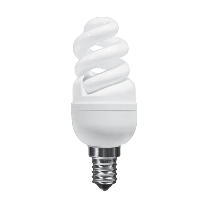 Luxram Bombilla e14 fino espiral super mini supreme