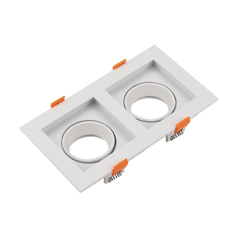 Lumit Aro empotrable hecate 2xgu10/gu5.3 mr16 l.18,9xan.10,2xal.3,6cm en