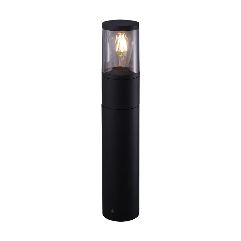 Lumit Farola/Sobremuro EGA IP65 1xE27 Alt.50xD.9cm Aluminio