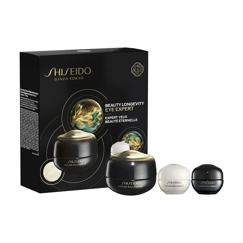 Shiseido Future Solution LX Crema Contorno DE Ojos Y Labios Estuche 3 pz