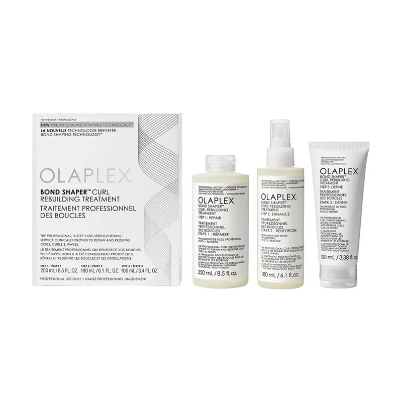 Olaplex Moldeador DE Enlaces Tratamiento DE Reconstrucción DE Rizos Estuche 3 pz