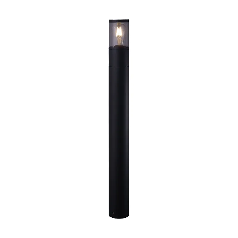 Lumit Farola/Sobremuro EGA IP65 1xE27 Alt.90xD.9cm Aluminio