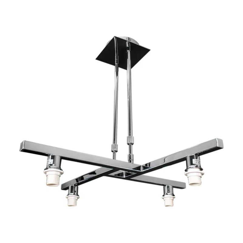 Lumit Armazón para lámpara de techo sydney 4xe14 l.60xan.60xal.reg.cm cromo
