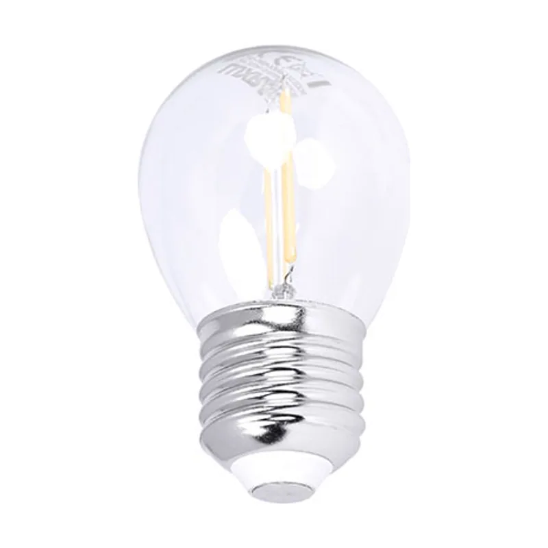 Luxram Bombilla e27 grueso esférica classic