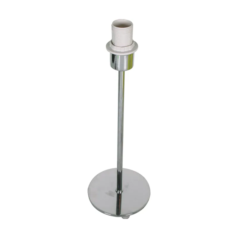 Lumit Base para sobremesa pic redondo 1xe14 al.32xd.11cm cromo