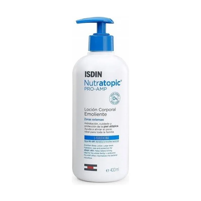 ISDIN Nutratopic Pro-amp Loción Corporal Emoliente 400 Ml