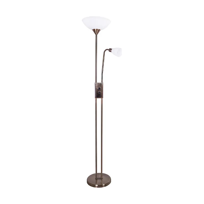 Belair pie milano 1xe27 + 1xe14 a.178xd.30cm cuero