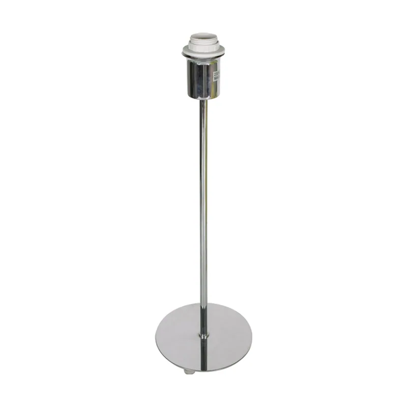 Lumit Base para sobremesa pic redondo 1xe14 al.42xd.13cm cromo