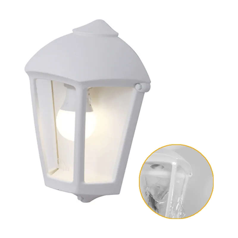 Fumagalli Aplique fabio 1xe27 ip55 l.21xan.11,5xal.29cm resina