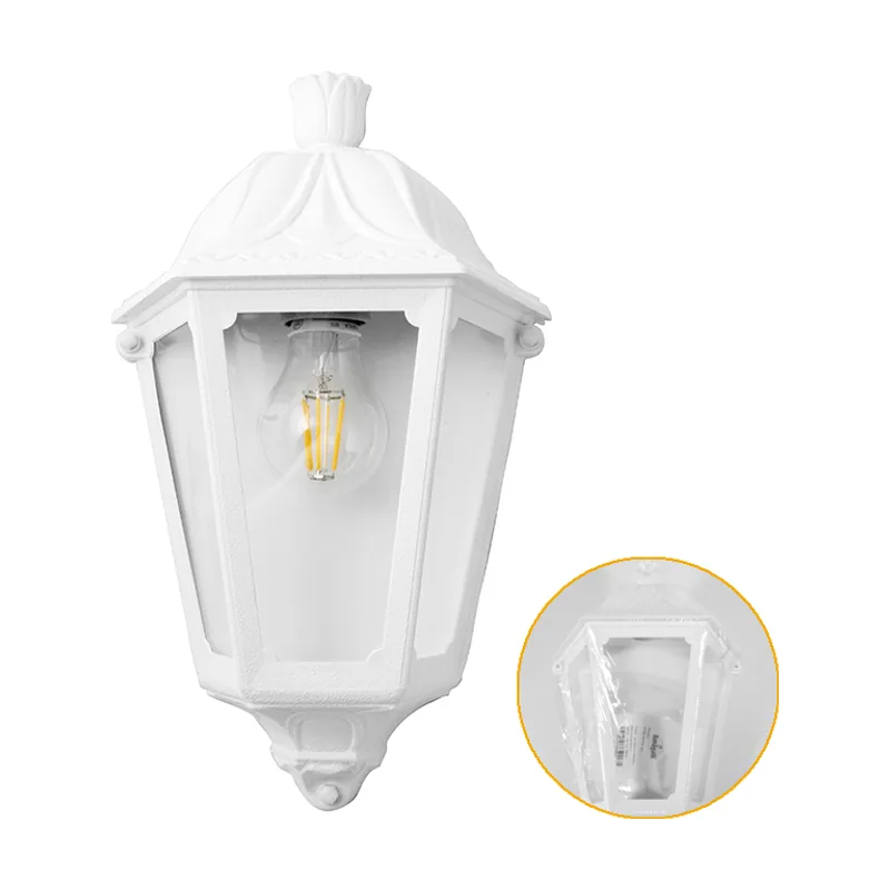 Fumagalli Aplique iesse 1xe27 ip55 l.22xan.13xal.35cm resina