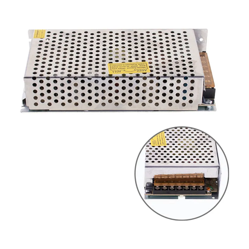 Techtouch Transformador de tensión constante ac/dc 12v 120w 20x9,8x4,2cm