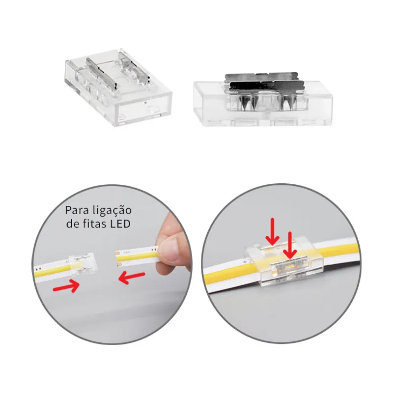 Interlusa Conector tira/tira led atlantis sq480