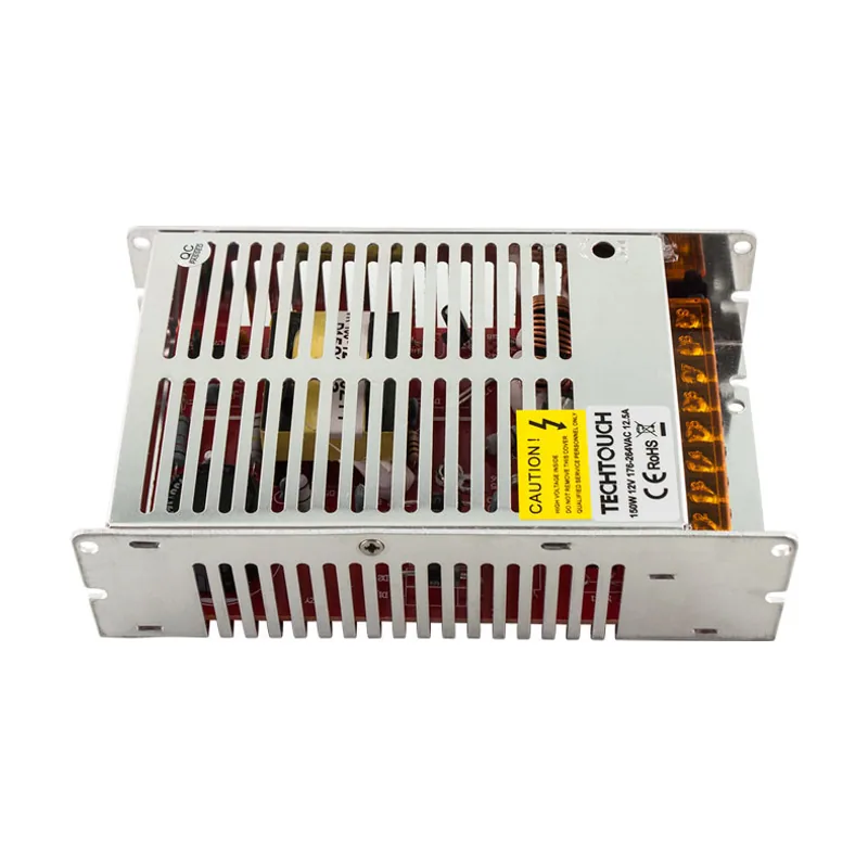Techtouch Transformador de tensión constante ac/dc 12v 150w 20x9,9x4,3cm