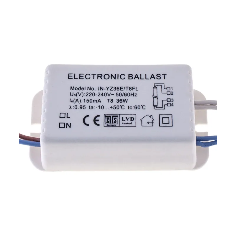 Interlusa Balasto para bombilla t8 fluorescente 1x36w