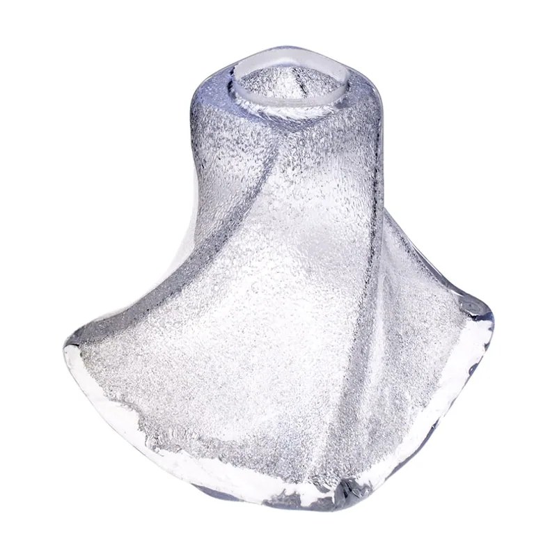 Interlusa Tulipa aska en cristal transparente l.11xanc.11xalt.11.5cm