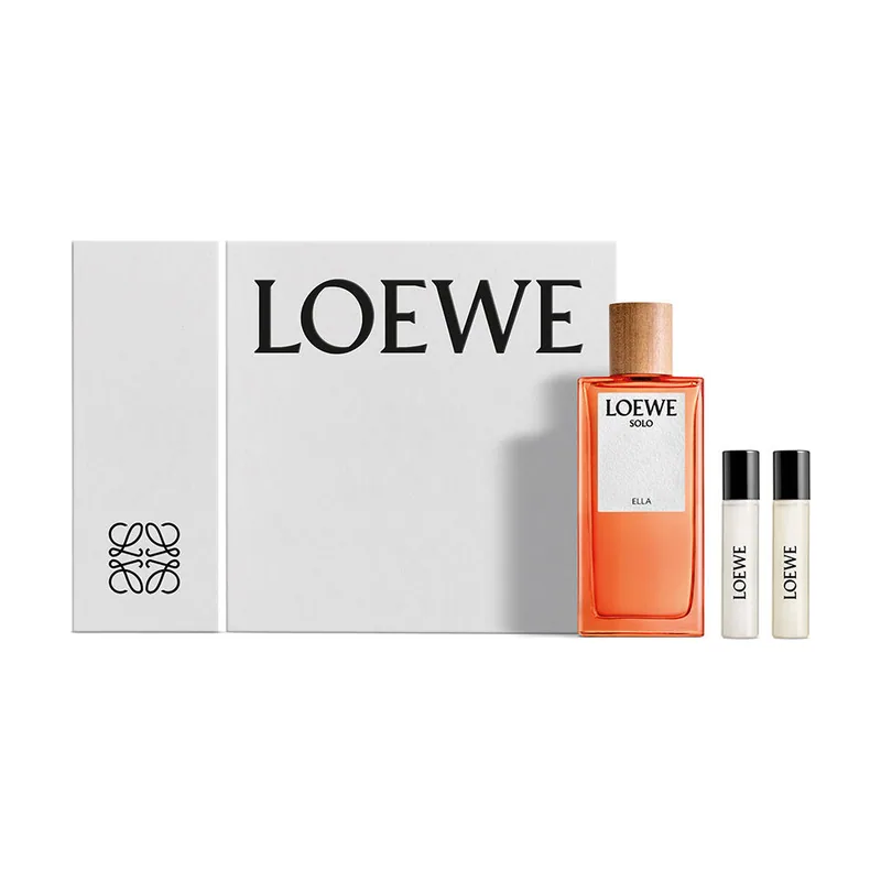 Loewe Cofre Regalo Solo Ella eau de parfum 3 u