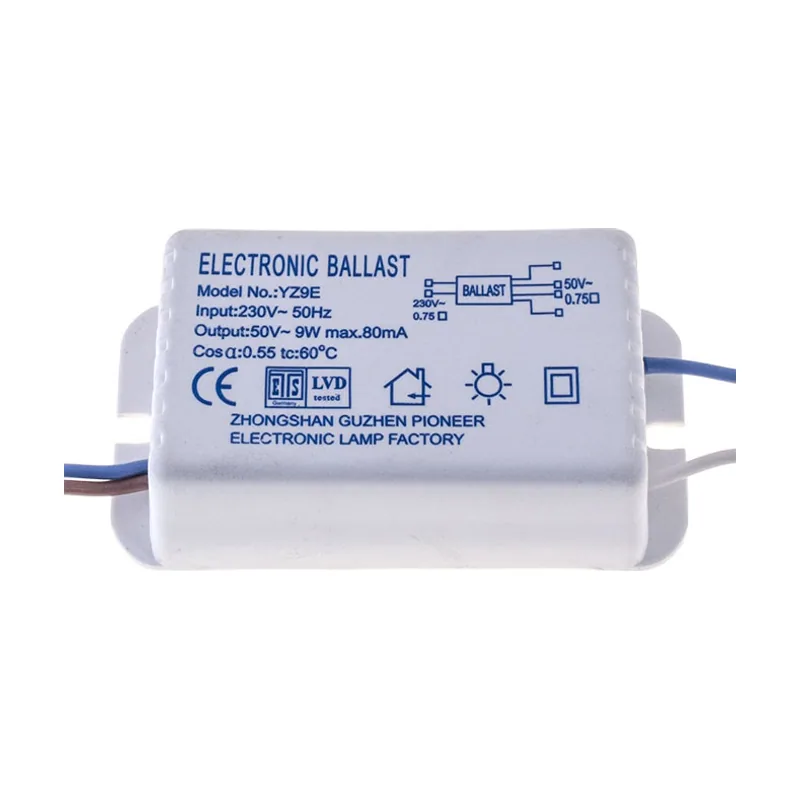 Interlusa Balasto electronico para bombilla 9w