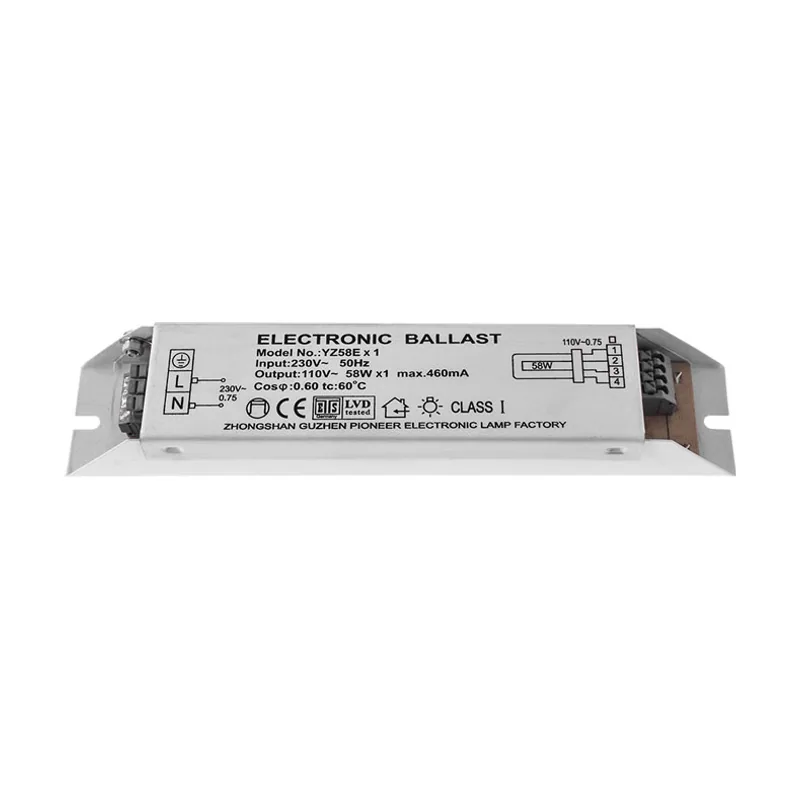Interlusa Balasto para bombilla t8 fluorescente 1x58w