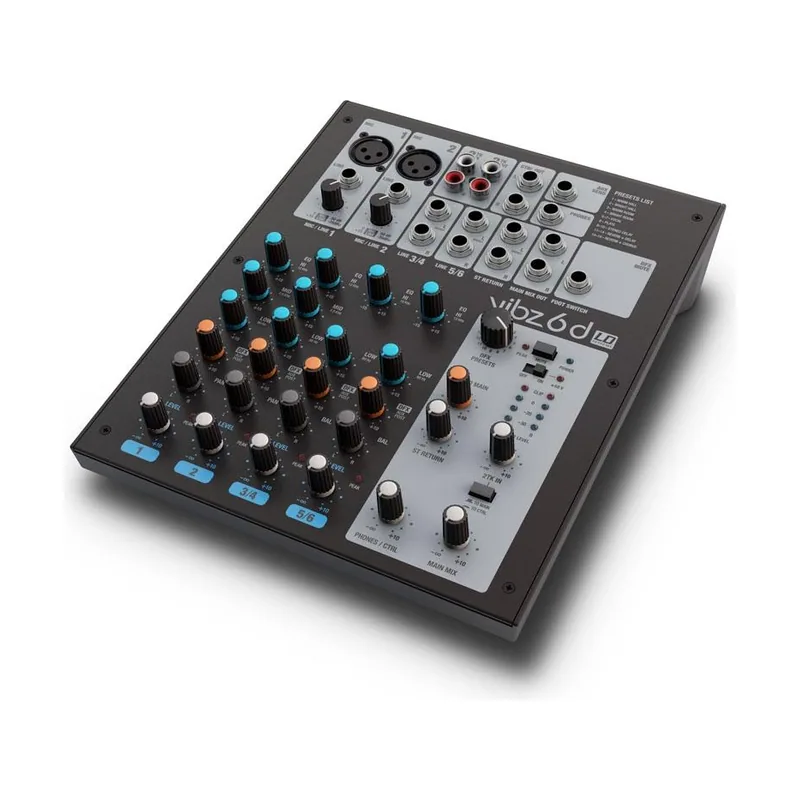 LD Systems Mezclador Estudio 6in Ld Vibz6d Ldvibz6d