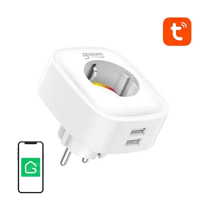 1 Enchufe Inteligente Wifi 2xusb Sp112 Gosund Sp112