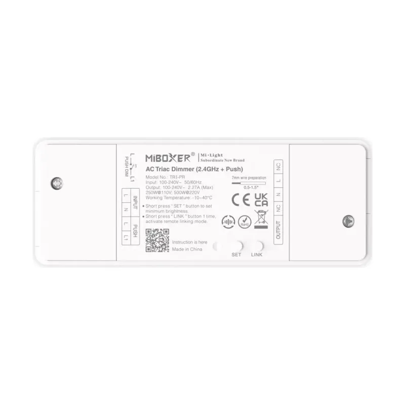 MiBoxer Regulador Led Triac 230v 500w Tri-pr