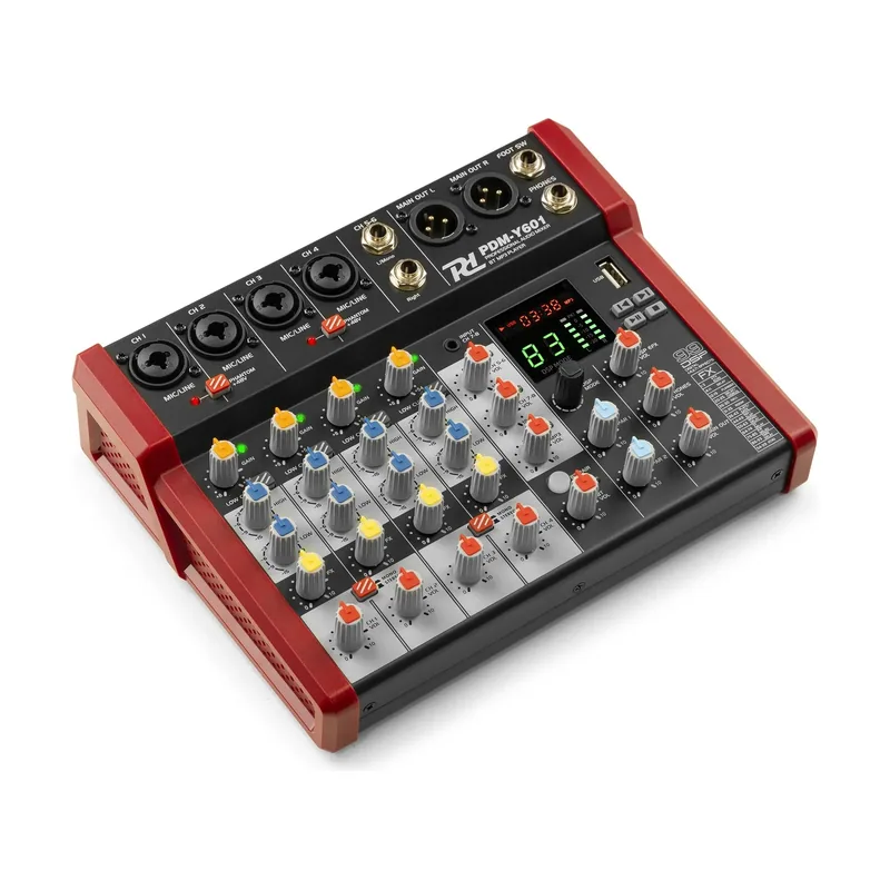 Power Dinamics Mezclador Estudio 6-ch Pdm-y601 172.655