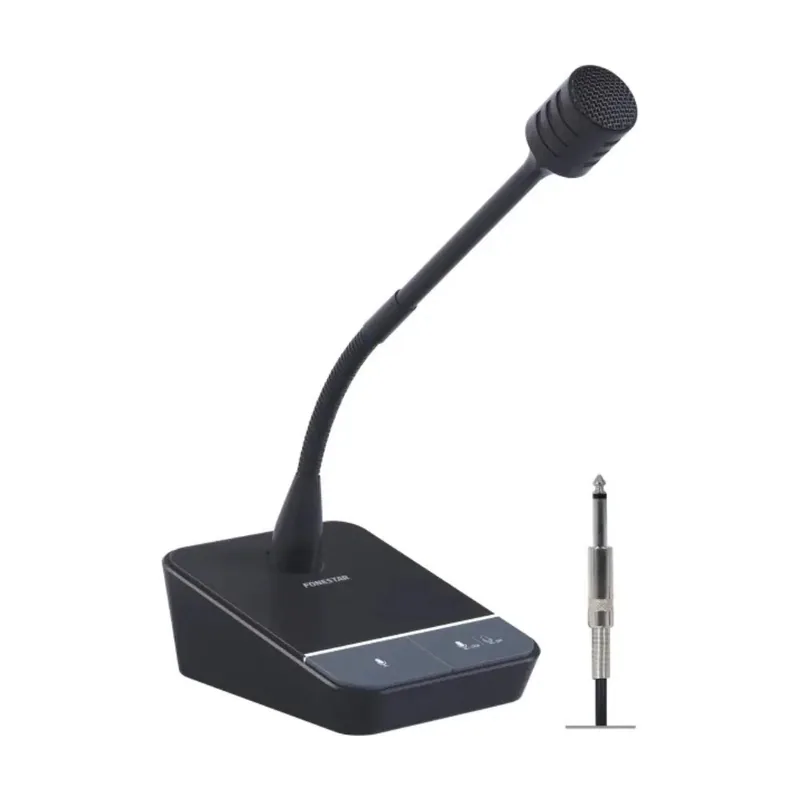 Fonestar Micrófono Sobremesa Dinamico Con Jack Micset-d32j