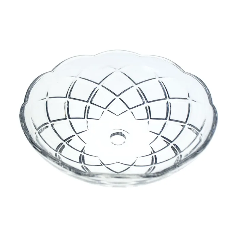 Asfour Arandela de cristal d.15cm taladro central