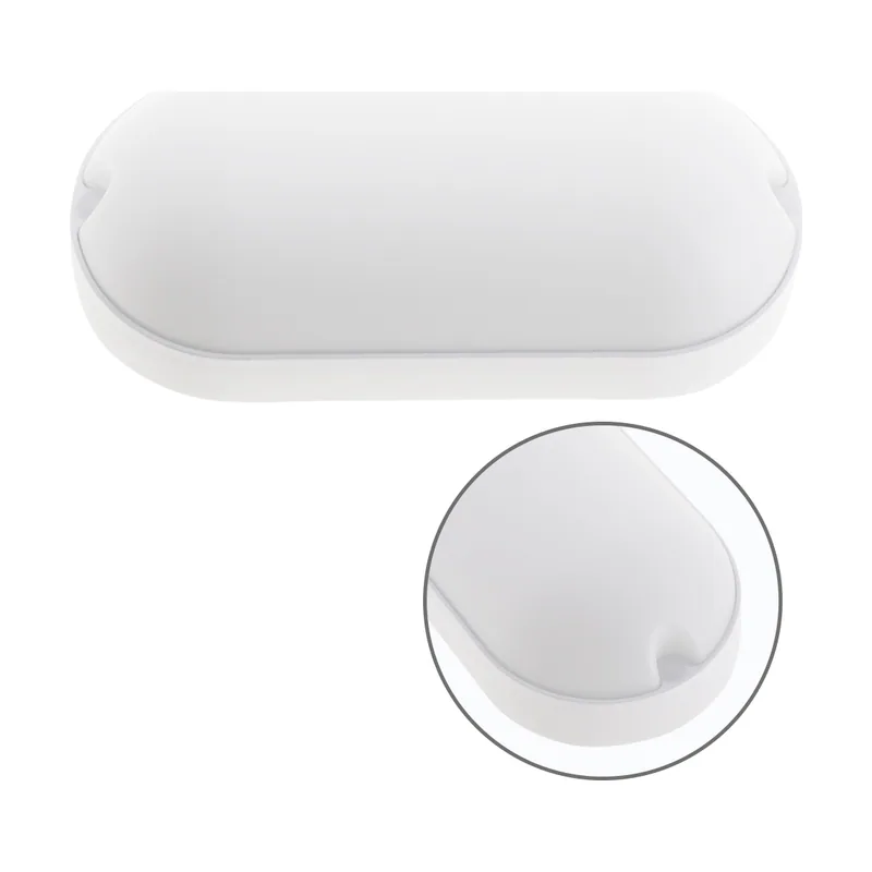 Techtouch Aplique surf ecovision oval ip65 1x18w