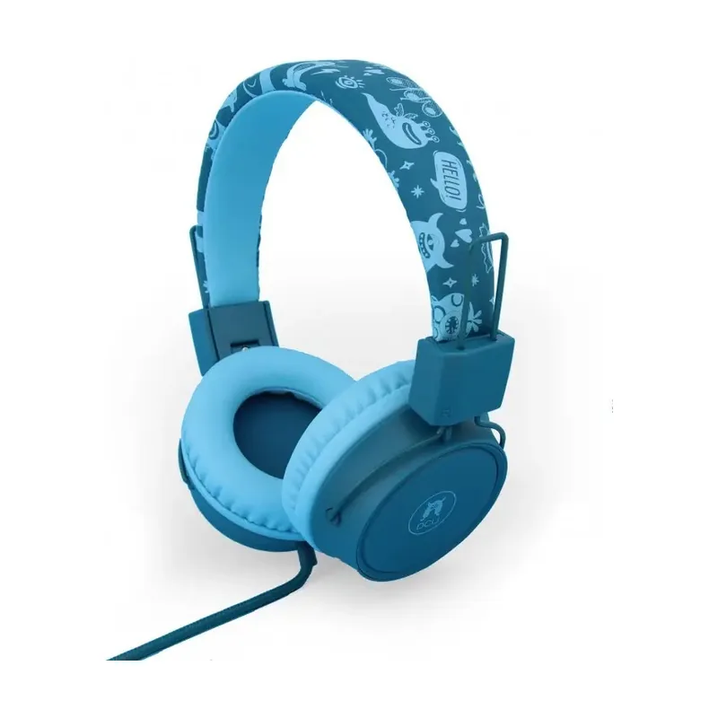 DCU Auriculares Infantiles Con Protección De Volumen Con Cable Verde 34152530