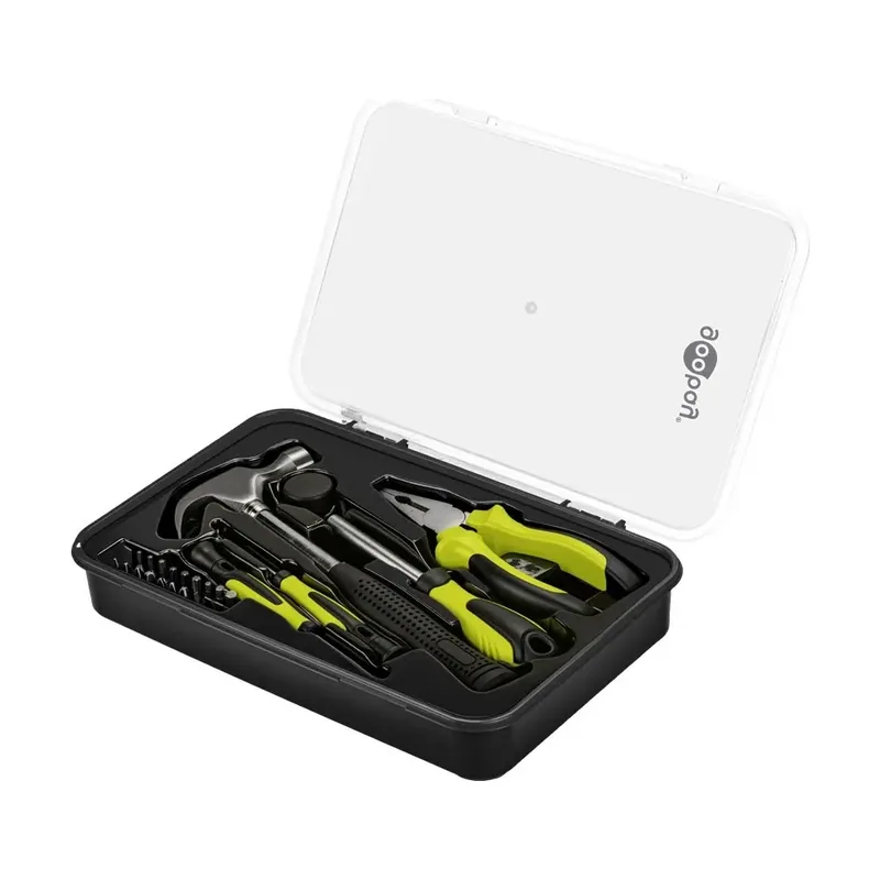 GooBay Juego Herramientas Caja Alicate Destornillador Martillo 77845