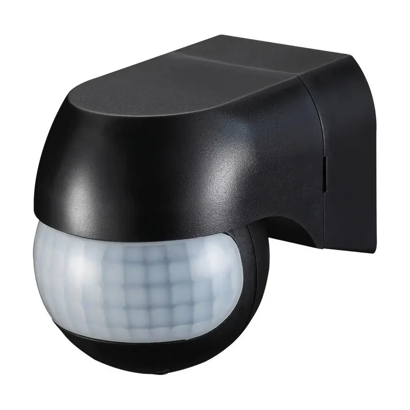 Garsaco Detector Movimiento Infrarrojos Para Pared 180º Negro 001400149