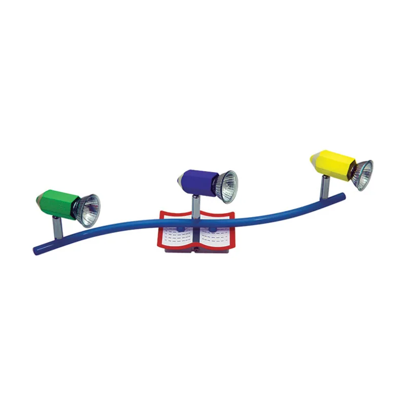 Lumit Aplique escola 3xgu10 l.50xan.15xal.20cm