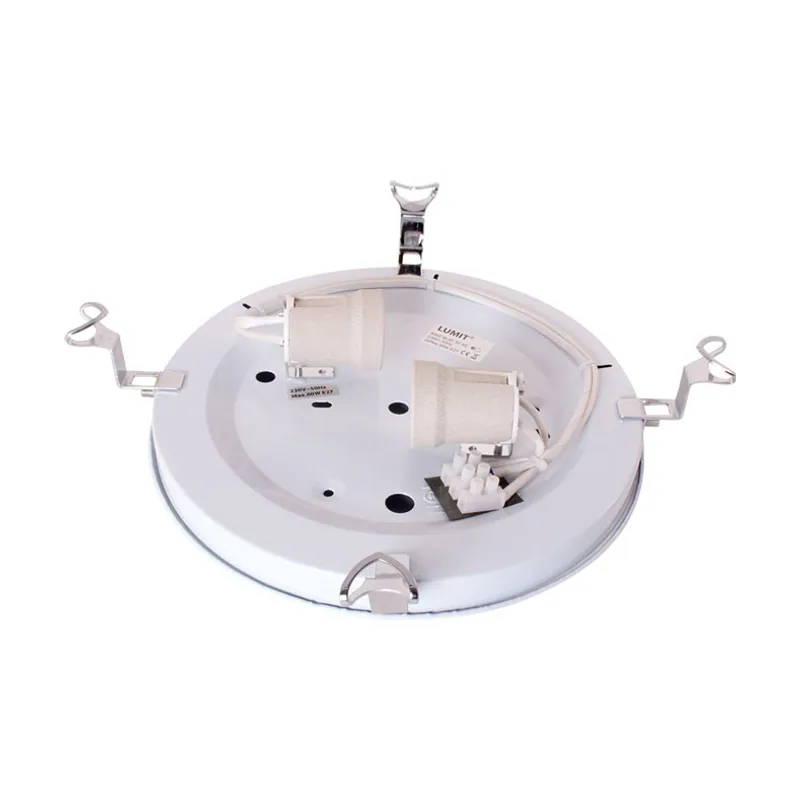Lumit Base para plafón vigo cuadrado 2xe27 al.6xd.30cm